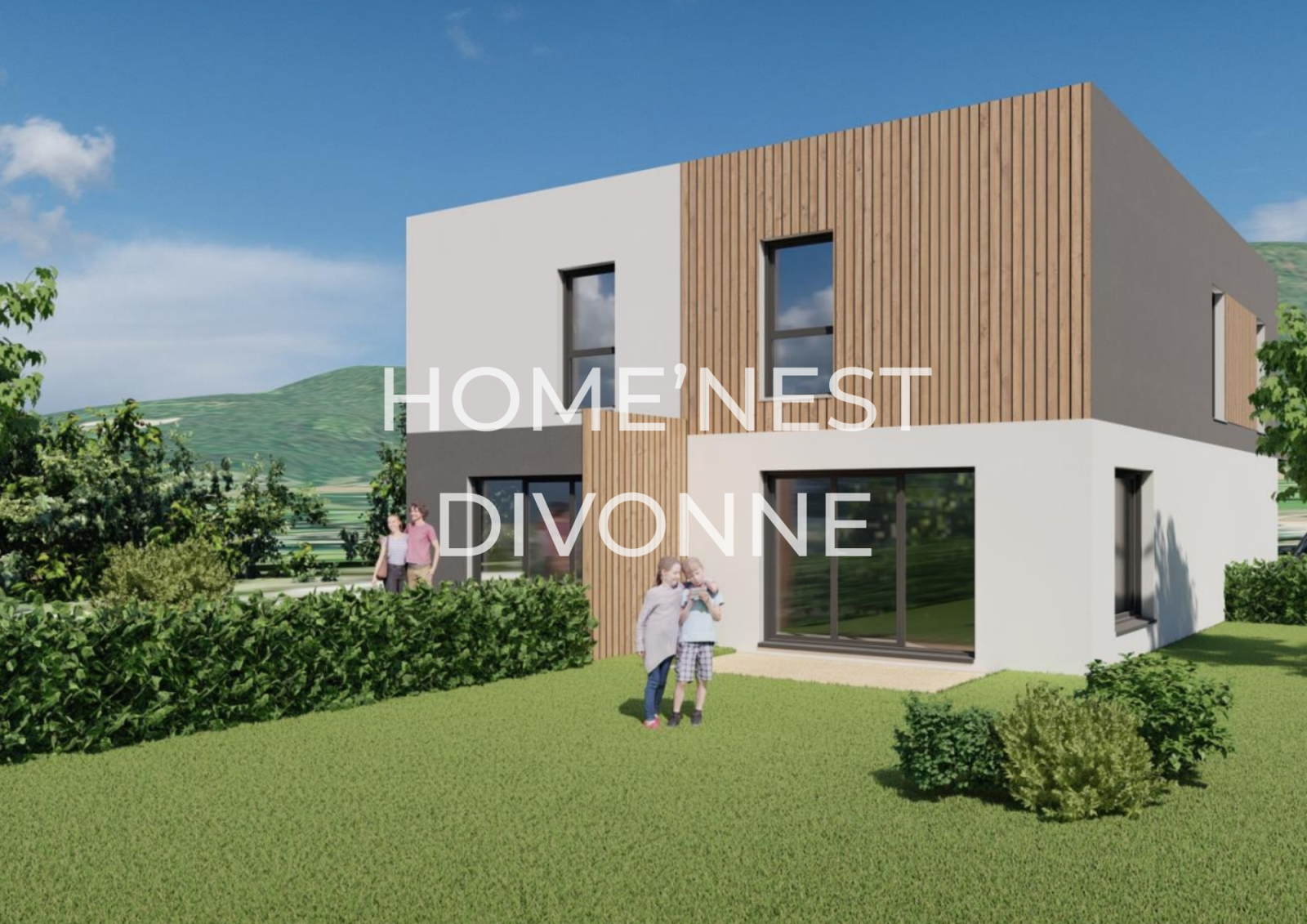 Image_1, Maison, Divonne-les-Bains, ref :bis aquarelle