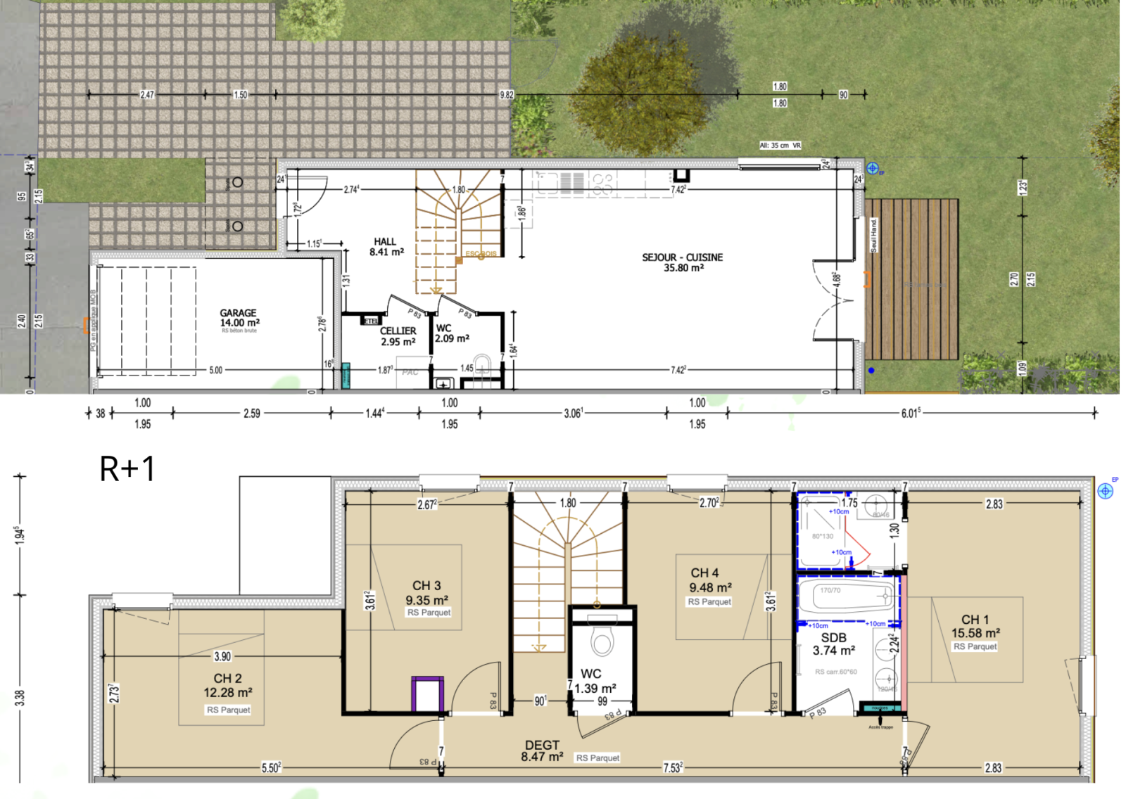 Image_2, Maison, Divonne-les-Bains, ref :bis aquarelle