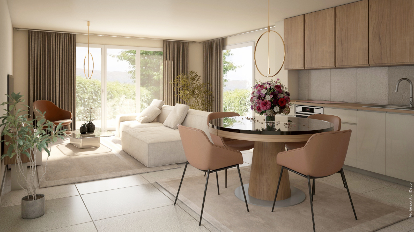 Image_1, Maison, Divonne-les-Bains, ref :bis aquarelle