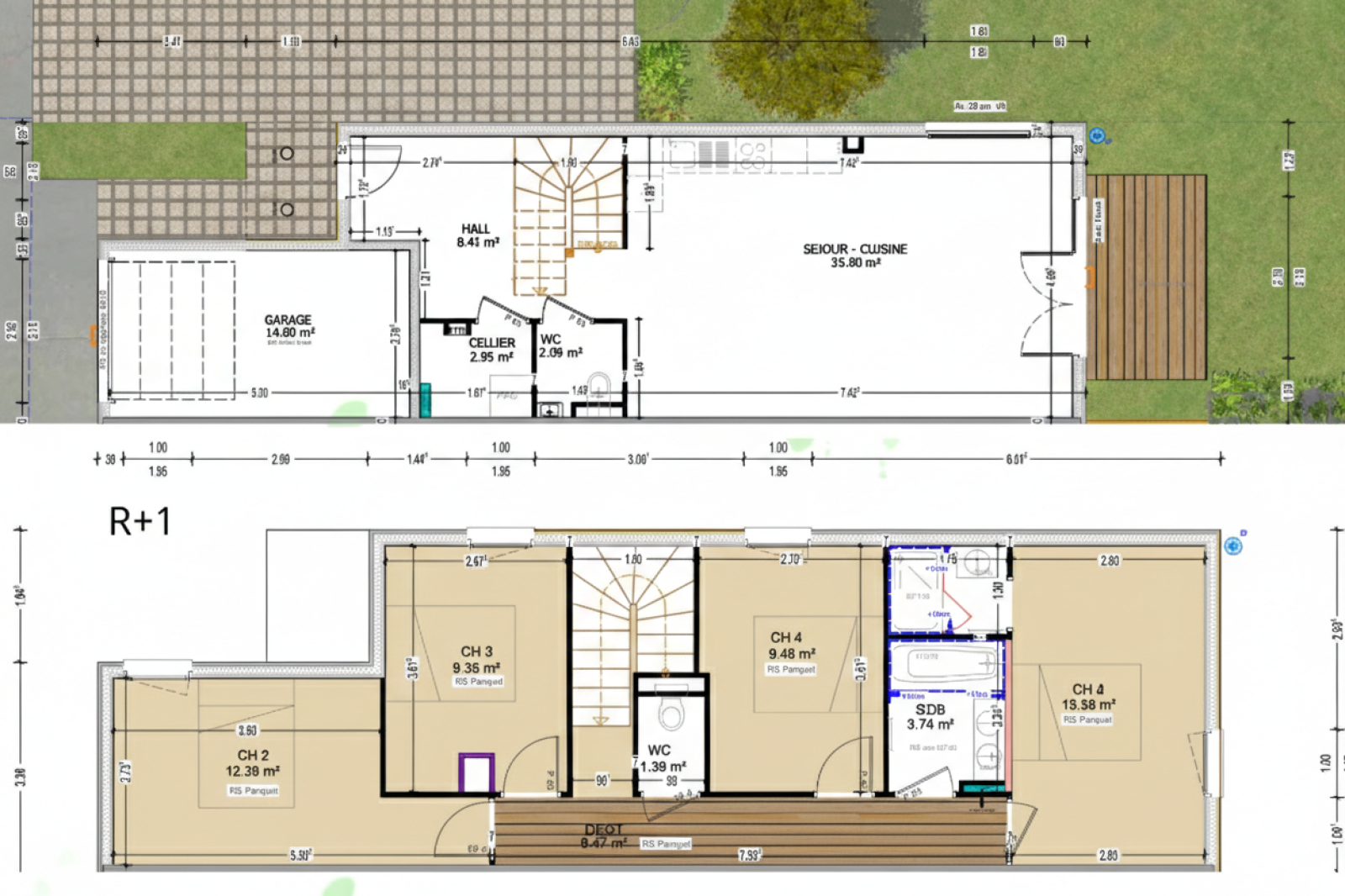 Image_2, Maison, Divonne-les-Bains, ref :bis aquarelle