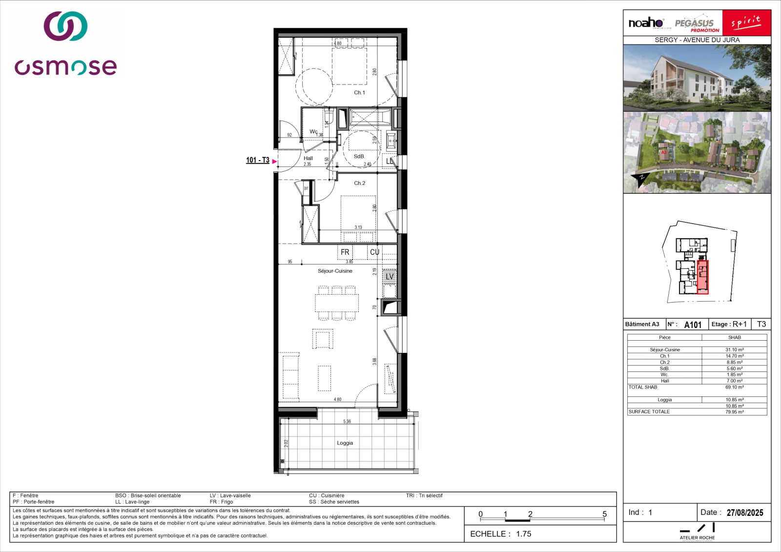 Image_2, Appartement, Sergy, ref :1512/A3-11