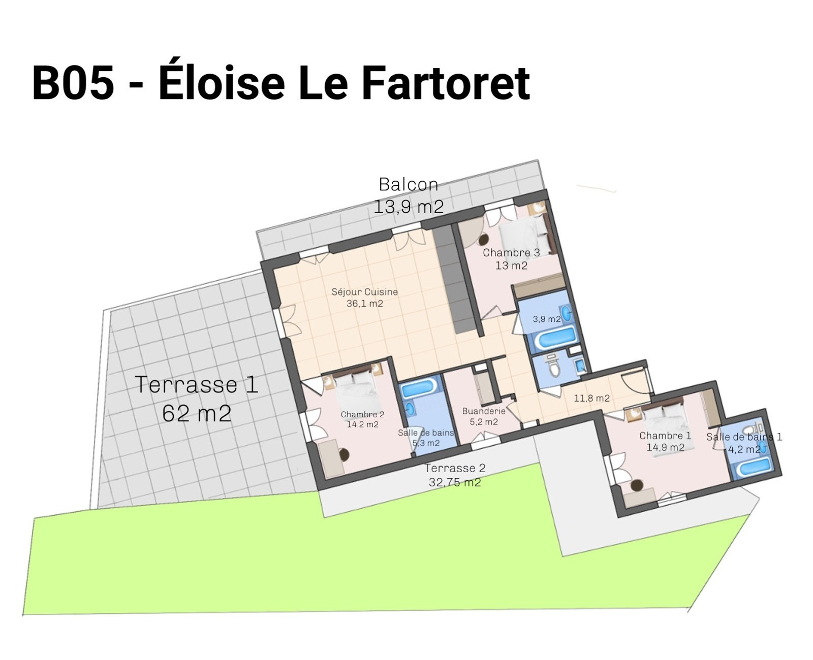 Image_1, Appartement, Éloise, ref :1307 - B5