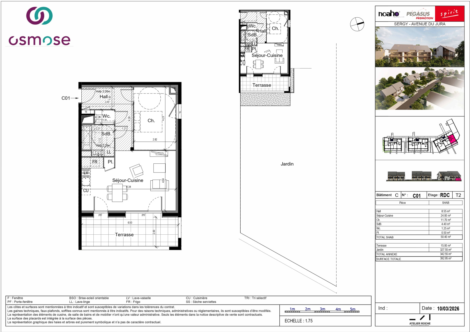 Image_1, Rez de jardin, Sergy, ref :B1-C01